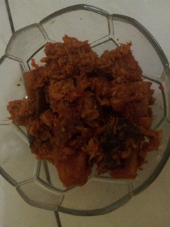 Foto resep Sambal udang rebon basah+krecek