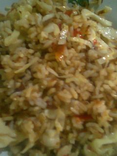 Foto resep Nasi goreng ikan kering pedas