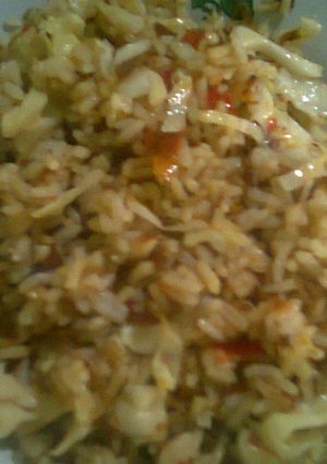 Foto resep Nasi goreng ikan kering pedas