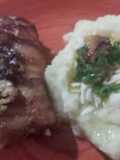 Pollo y Queso envuelto en Bacon