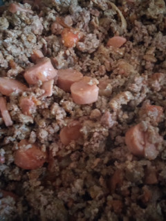 Una foto de Tacos de discada, platillo típico de la región de Chihuahua