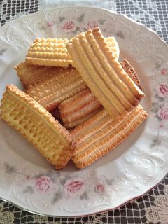 Una foto de Galletas rizadas de vainilla