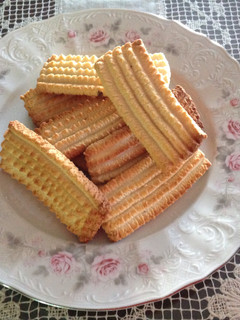 Una foto de Galletas rizadas de vainilla
