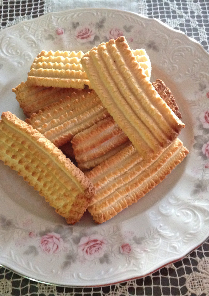 Una foto de Galletas rizadas de vainilla