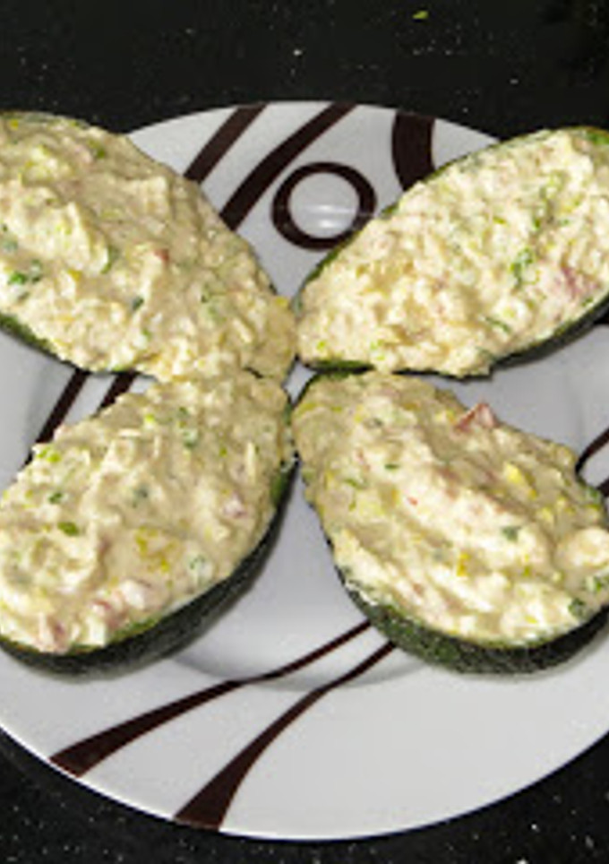 Una foto de Aguacate rellenos