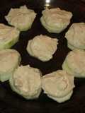 Canapés de pepino