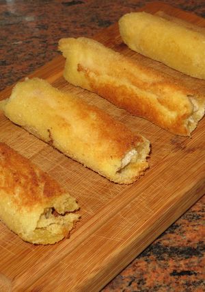 Una foto de Flamenquines de pan de molde