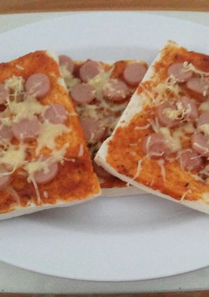 Foto resep Pizza Roti Tawar