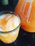 Jugo de papaya con piña