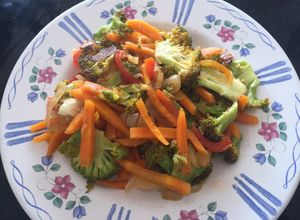 Una foto de Ensalada de Brócoli