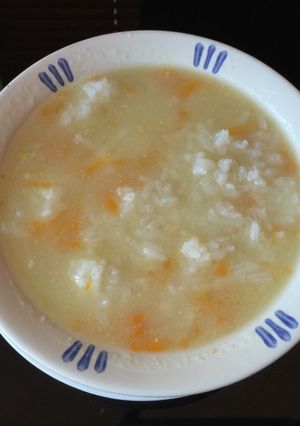 Una foto de Crema de mazorca