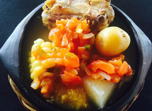 Una foto de Sancocho criollo