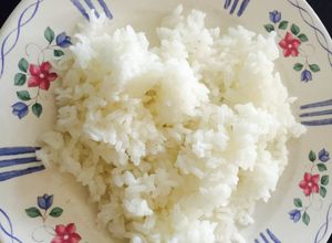 Una foto de Arroz blanco