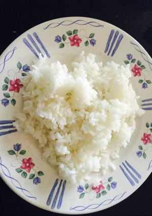 Una foto de Arroz blanco