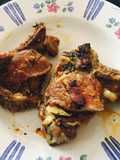 Chuleta ternera asada