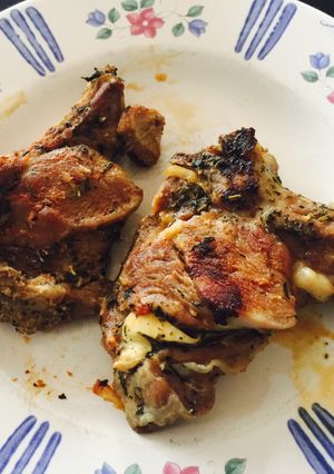 Una foto de Chuleta ternera asada