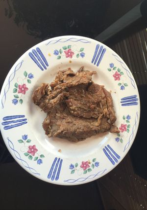Una foto de Carne asada