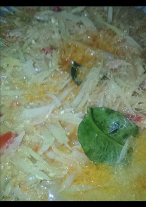 Foto resep Labu siam kuah santan pedas