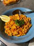 Orzo façon jambalaya au poulet & chorizo
