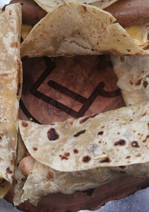 A picture of Veggie Wraps.