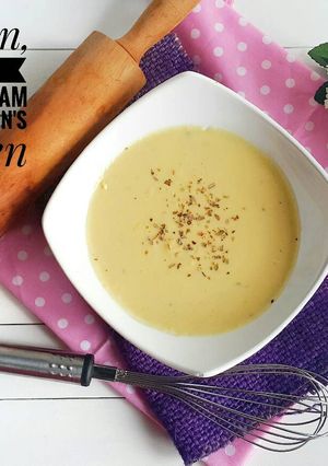 Foto resep Chicken, Corn, and Cheese Cream Soup