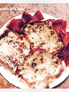Una foto de Tostadas francesas de sal