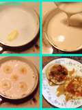 Pancakes caseros rellenos de fruta 
