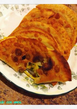 Una foto de Empanadas de sofrito y queso