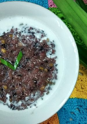 Foto resep Bubur ketan hitam #kamisManis