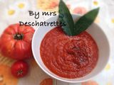 Homemade tomato paste