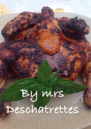 A picture of Homemade Peri Peri Chicken.