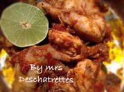 A picture of ayam rica rica