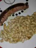 Buti y mongetas con ajo y perejil
