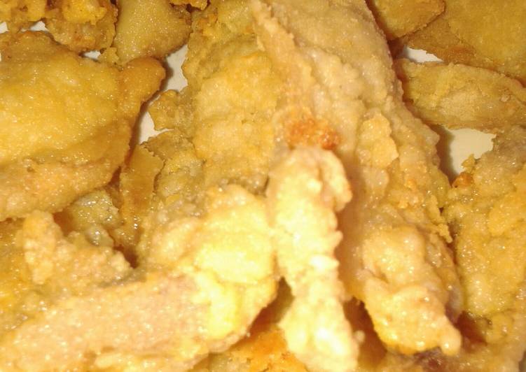 Keripik Kulit Ayam (chicken skin crisp)