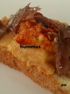 Una foto de Humus de garbanzos