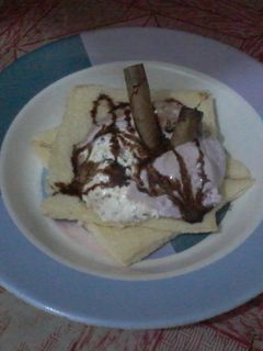 Foto resep Ice Cream with Bread