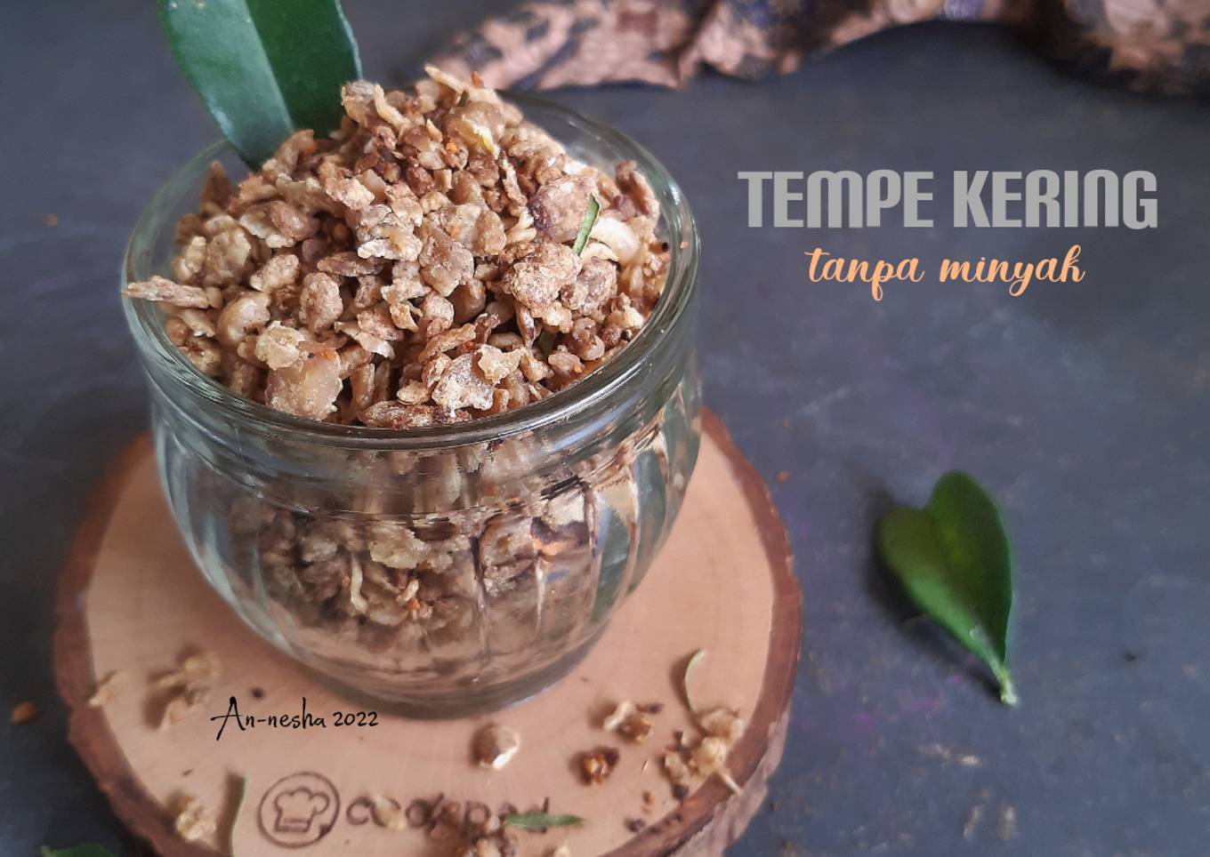 344.Tempe Kering Tanpa Minyak