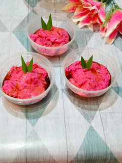 Foto resep Bubur Sumsum Buah Naga