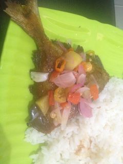 Foto resep Ikan bawal sambel dabu-badu