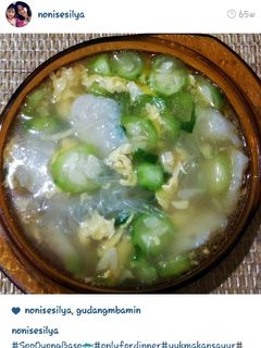 Foto resep Sop Oyong Baso Ikan