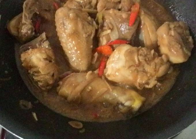 asam manis ayam saus teriyaki