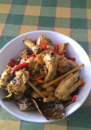 Foto resep ayam bumbu kemiri