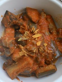 Foto resep Sambel Terong+Ampela Ayam