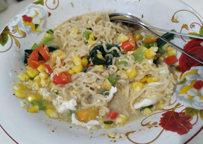 Indomie merah,kuning,hijau