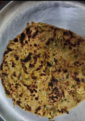 A picture of Paneer ka parantha.