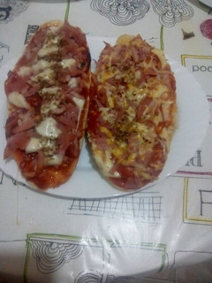 Una foto de Paninis caseros de aprovechamiento