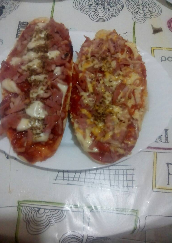 Una foto de Paninis caseros de aprovechamiento 