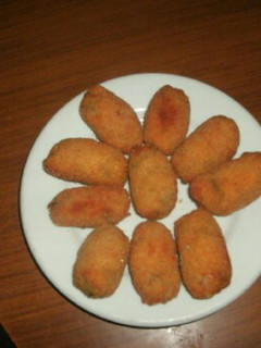 Una foto de Croquetas de espárragos trigueros extremeños