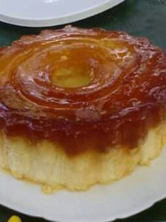 Una foto de Tarta de queso y tocino de cielo