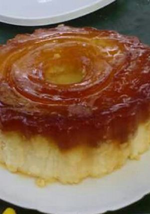Una foto de Tarta de queso y tocino de cielo